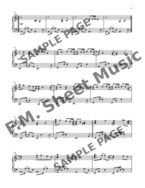 Bloody Mary (Intermediate Piano) By Lady Gaga F.M. Sheet Music Pop